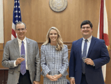 Honored for 35 years of combined service